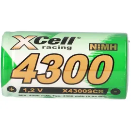 XCell Akku Sub-C 1,2V 4300mAh SC4300 Ni-MH Hochstrom