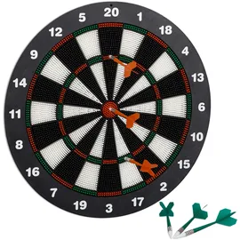 Relaxdays Dartscheibe Soft Darts Kunststoff 42 cm