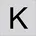 Buchstabe K 99220 003 K