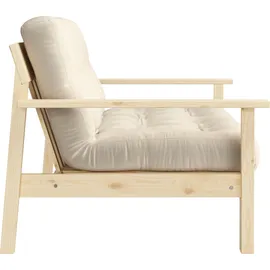 Karup Design "Unwind", Schlafsofa clear/beige 218x92x88 cm / 218x145x76 cm