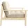 Karup Design "Unwind", Schlafsofa clear/beige 218x92x88 cm / 218x145x76 cm