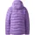Haglöfs ROC Flash Down Hood Women PURPLE ICE/TECH RED PURPLE ICE/TECH RED S - Lila - S