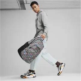 Puma Academy Backpack Mineral Gray - Lime Sheen
