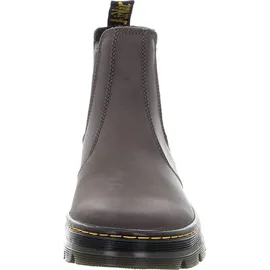Dr. Martens Unisex Embury Gunmetal Saddleback Platform, Schwarz, 41 EU