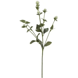 Chic Antique Fleur Wildblume Dekozweig, H74 cm, weiß
