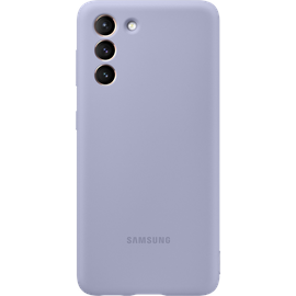 Samsung Silicone Cover für Galaxy S21+ Violett