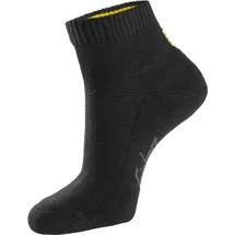 Snickers Workwear Sneaker Wollsocken 3-Paar Schwarz 37-40
