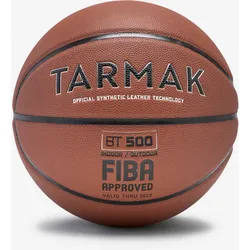 Basketball Grösse 7 FIBA-Zulassung - BT500 braun, EINHEITSFARBE, EINHEITSGRÖSSE