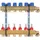 Empur Messing Heizkreisverteiler HKV-D 10-fach Version 2,0 mit DFM