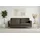 Home Affaire 3-Sitzer HOME AFFAIRE "Pinto Skandi, 206 cm, Chenille, Struktur", braun, B:208cm H:89cm T:97cm, 100% Polyester, Sofas, mit Keder, Massivholzfüße Eiche geräuchert, Wellenunterfederung