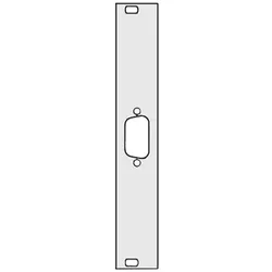 SCHROFF Blindabdeckung - Vorderseite - 3U