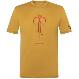 super.natural Vintage Bike T-Shirt braun S
