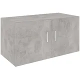 vidaXL Wandschrank Betongrau 80 x 39 x 40 cm Holzwerkstoff
