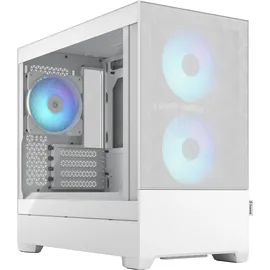 Fractal Design Pop Mini Air RGB White mit Fenster mATX/mITX Gaming Gehäuse Weiß