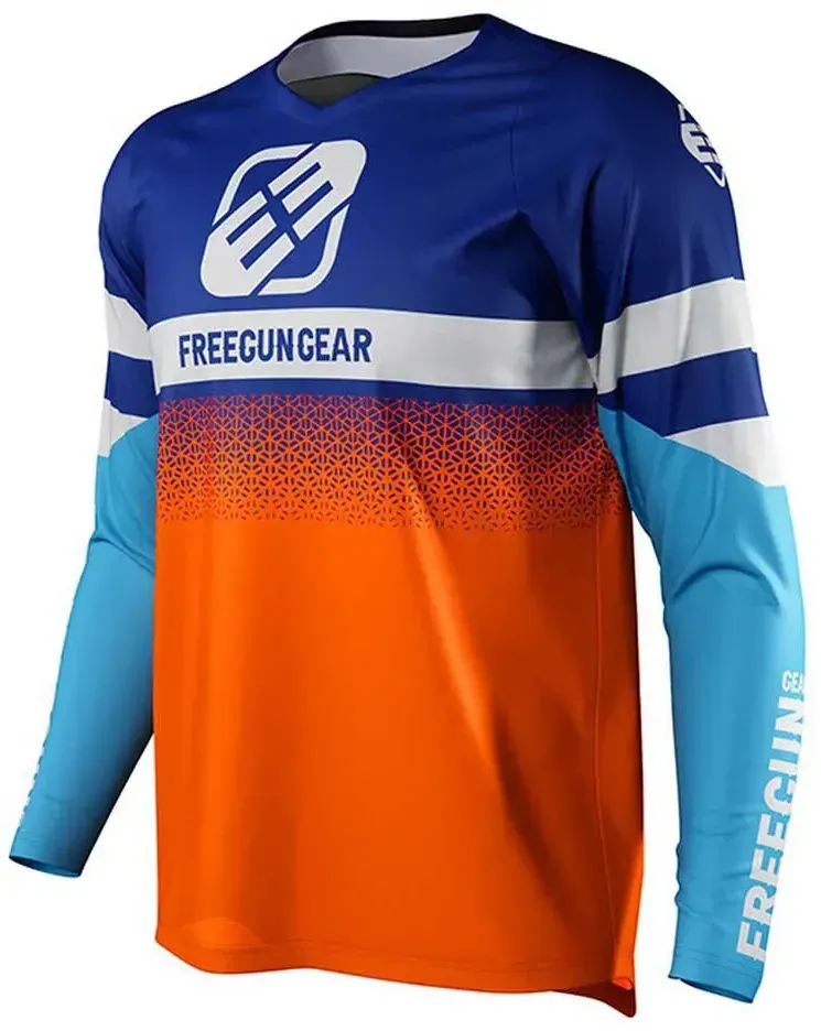 Freegun By Shot Devo Attack Langarm-trikot - Navy - 12-13 Jahre