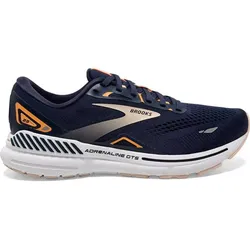 BROOKS Damen Laufschuhe Adrenaline GTS 23, Peacoat/Tangerine/Peach, 38