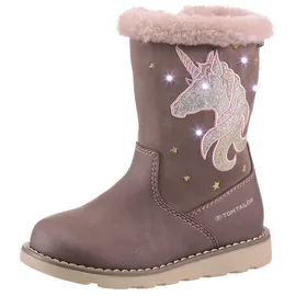 Tom Tailor Winterstiefel Einhornmotiv Rosa 25