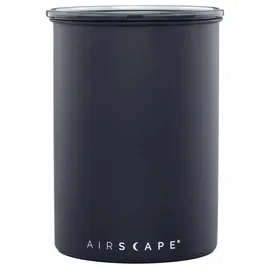 Roastmarket Kaffeedose Edelstahl schwarz 0,5 kg