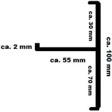 Stabuflex Ortgang 150 cm anthrazit
