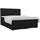 Deine Möbel 24 Boxbett, Schwarz Holzwerkstoff, H4 Höhe ca. 19 cm, 200x200 cm, Schlafzimmer, Betten, Boxspringbetten