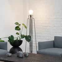 Grupa Model M1 LED-Stehlampe schwarz Kabel schwarz
