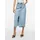 VILA Jeansrock Midi Blau 36