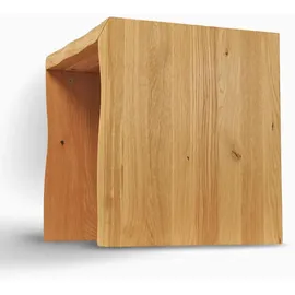 holz4home Sitzbank Eiche 80 x 45 x 40 cm