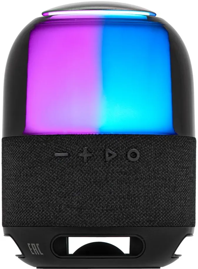 Adler AD 1904 kabelloser Bluetooth Lautsprecher mit Radio USB-C LED schwarz