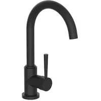 Camargue Merida Spültischarmatur  (Niederdruck, Schwarz)