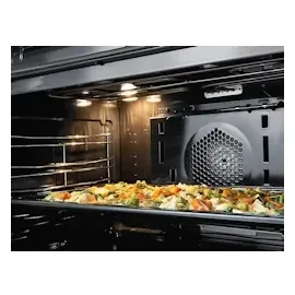 Bartscher 5-Flammen Gasherd mit Elektro-Multifunktionsbackofen