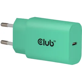 Club 3D USB-C PD3.0 Ladegerät 30 Watt 2 Stück grün