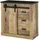 furn.design Kommode Stove 93 x 91 cm Beige / Anthrazit