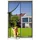 EXTSUD Fliegengitter Tür 75 x 210 cm Schwarz