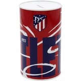 CyP Brands Atlético de Madrid Spardose aus Metall, versiegelt, groß, Rot, offizielles Produkt