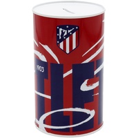CyP Brands Atlético de Madrid Spardose aus Metall, versiegelt, groß, Rot, offizielles Produkt