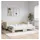 vidaXL Tagesbett 100 x 200 cm Creme