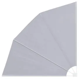 vidaXL Balkonfächer 210 x 210 cm grau