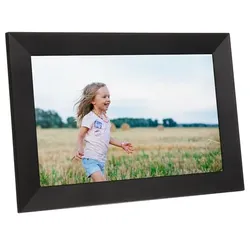 Frameo Digitaler Bilderrahmen HF-101B, Schwarz, 10,1 Zoll