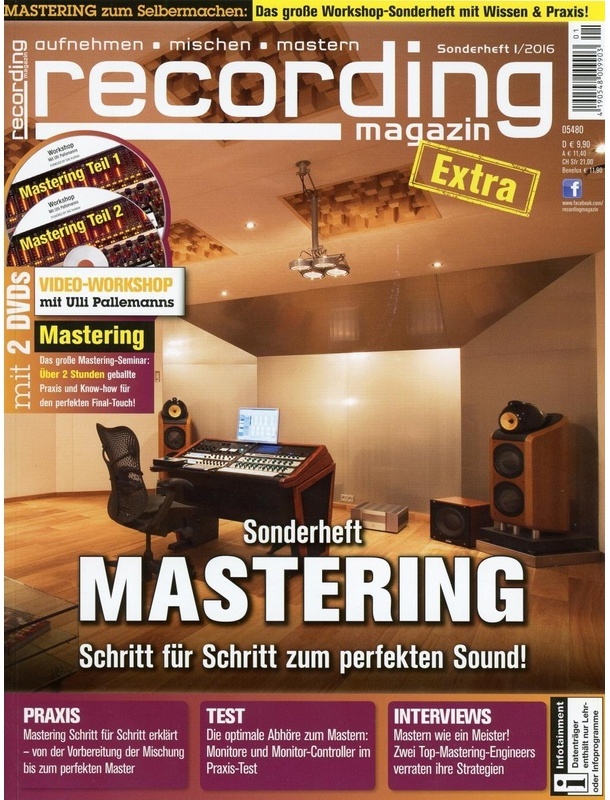 Recording Magazin Extra: Mastering  Kartoniert (TB)