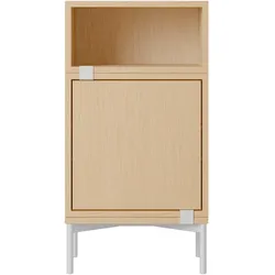 Muuto Stacked Storage Bedside Table - Configuration 2, eiche natur