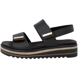 remonte Riemchensandalen Damen Schwarz 39