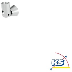 Deko-Light Universal Halteclip Aufnahme (schwenkbar) Set 2 Stk., Silber D-987080