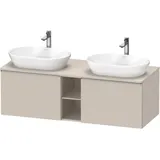 Duravit D-Neo Konsolenwaschtischunterbau wandhängend Taupe Matt 1400x550x459 mm - DE4950B70910000 DE4950B70910000