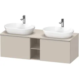 Duravit D-Neo Konsolenwaschtischunterbau wandhängend Taupe Matt 1400x550x459 mm - DE4950B70910000 DE4950B70910000