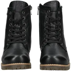 Andrea Conti Stiefelette Leder - Schwarz 36