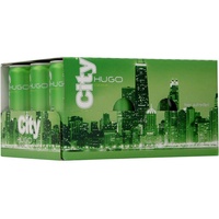 60 x Hugo City City Secco Holunderblüte Limette 6,9%Vol. a 200ml incEINWEG Pfand