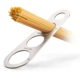 Fackelmann Spaghettimaß für Pasta (Spaghetti) – Nudel Portionierer für bis zu 4 Personen – Einfache Abmessung der Nudelmenge – Spaghettiportionierer aus hochwertigem Edelstahl