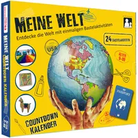 Adventskalender Meine Welt 2026, Kulturreise durch 24 Länder mit Bastelaktivitäten für Kinder