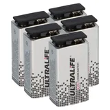 Ultralife U9VL-J-P 9V 1200 mAh 5 St.