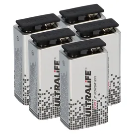 Ultralife U9VL-J-P 9V 1200 mAh 5 St.